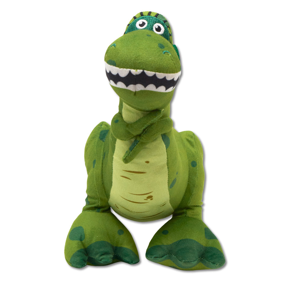 Dog Toy Squeaker Plush - Pixar Toy Story Rex Full Body Pose | HT Animal Supply