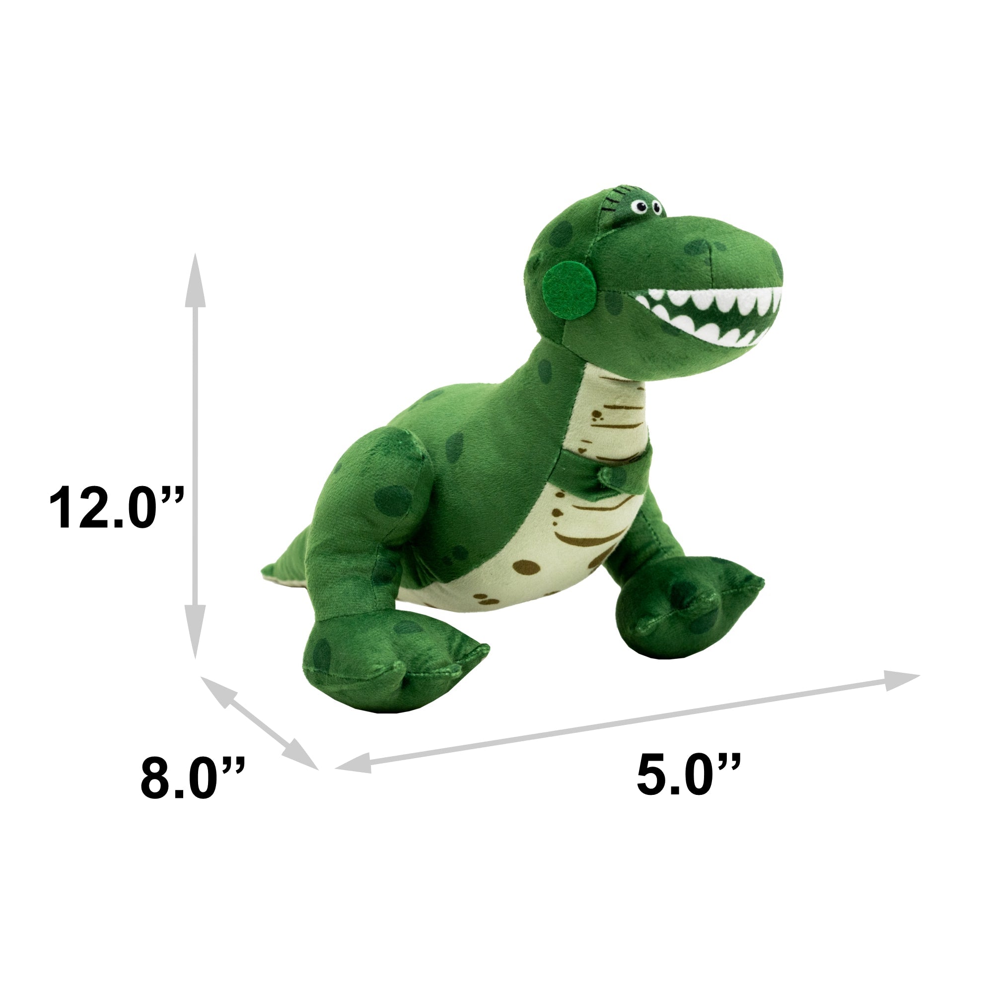 Dog Toy Squeaker Plush - Pixar Toy Story Rex Full Body Pose