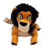 Dog Toy Squeaker Plush - Disney The Lion King Scar Full Body Pose with Rope Tail