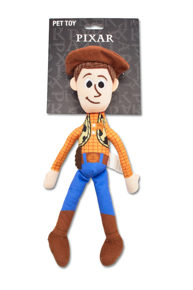 Dog Toy Squeaker Plush - Pixar Toy Story Woody Full Body Pose | HT Animal Supply