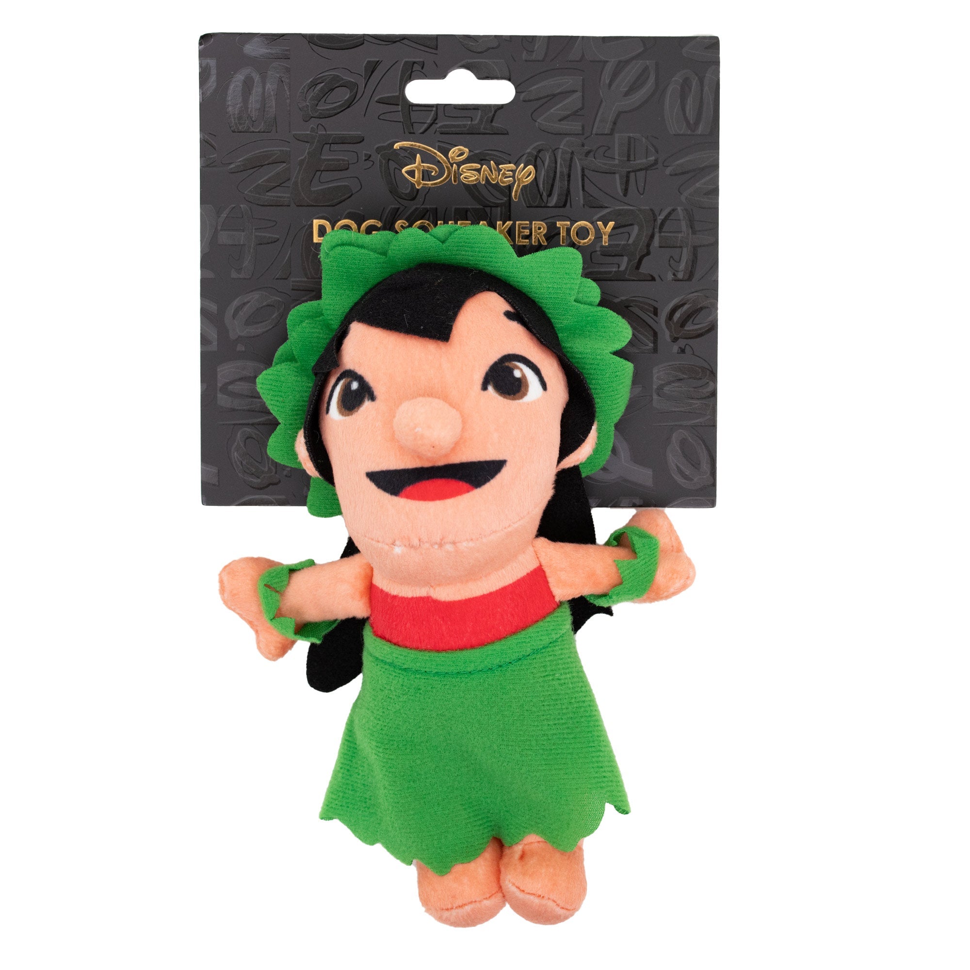 Dog Toy Squeaker Plush - Lilo and Stitch Lilo Hula Dance Full Body Pose 