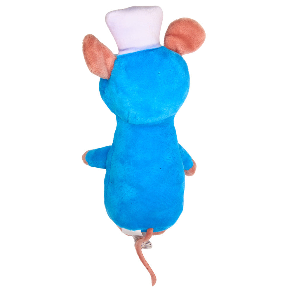 Buckle-Down Disney Ratatouille Chef Remy Rat Pose Squeaky Plush Dog Toy