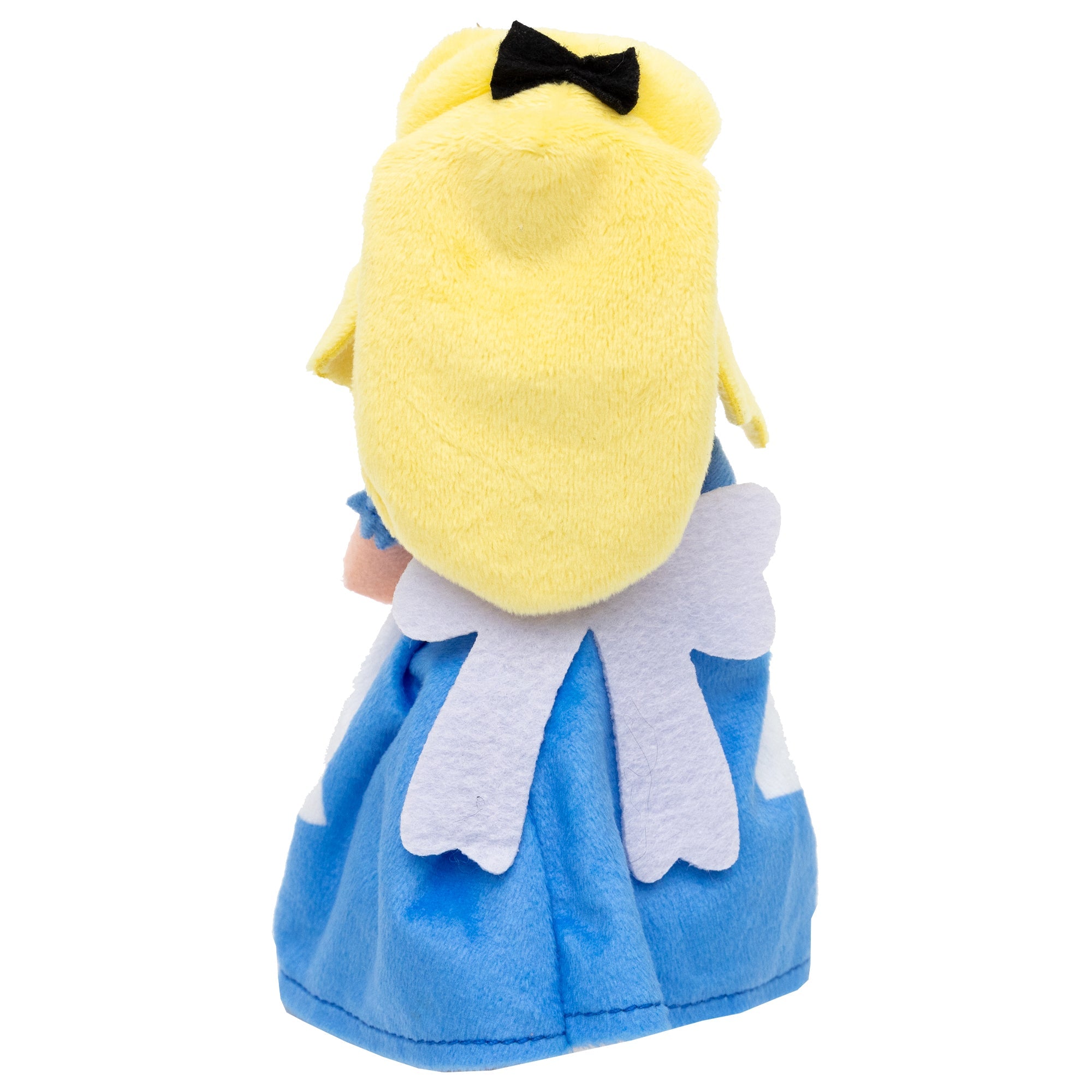 Dog Toy Squeaker Plush - Alice in Wonderland with Flowers Full Body Pose