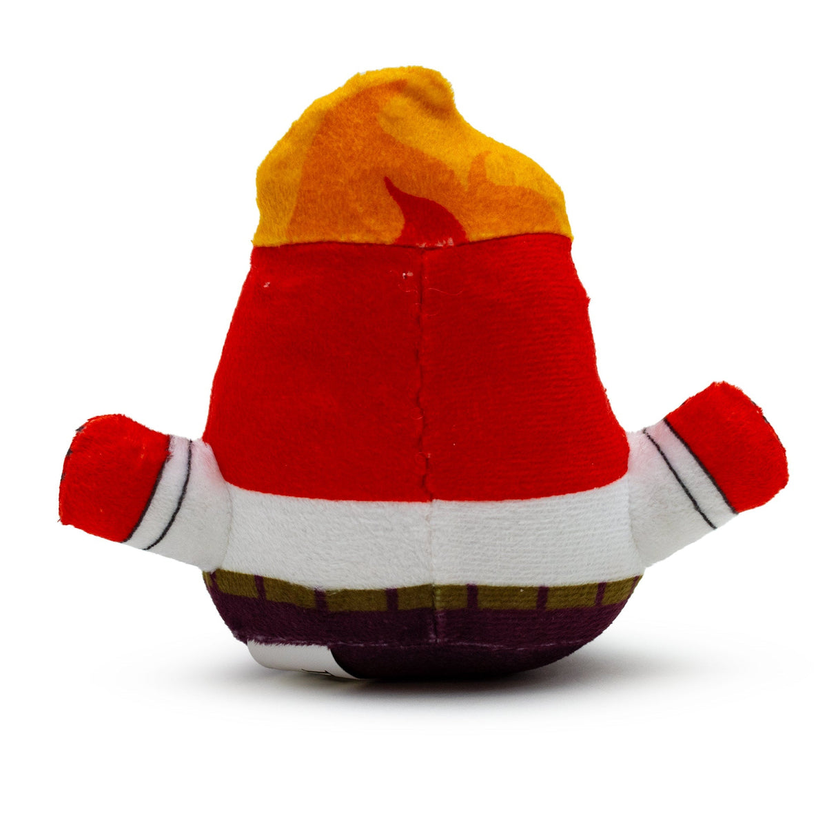 Dog Toy Squeaker Plush - Inside Out Anger Full Body Sitting Pose 