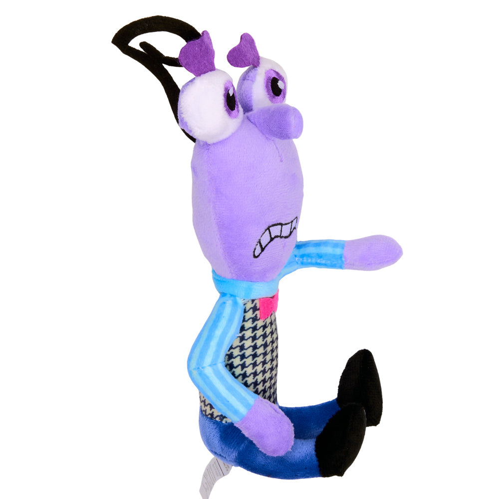Buckle-Down Disney Pixar Inside Out Fear Pose Squeaky Plush Dog Toy