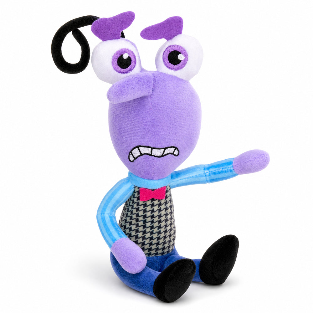 Buckle-Down Disney Pixar Inside Out Fear Pose Squeaky Plush Dog Toy