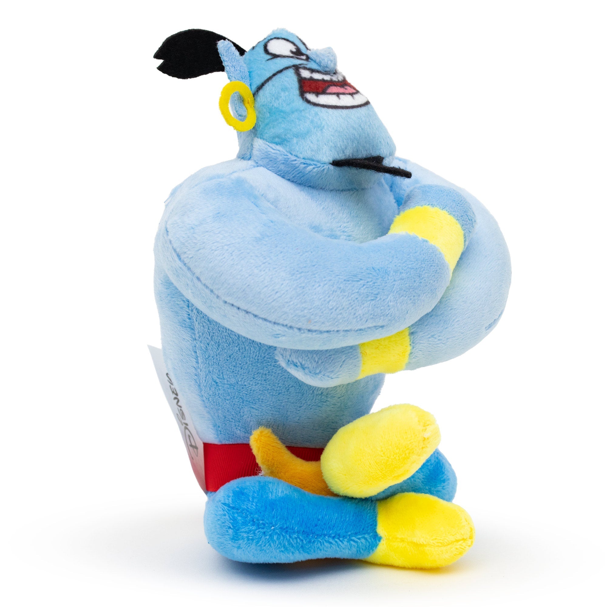 Dog Toy Squeaker Plush - Aladdin Genie Sitting Pose 