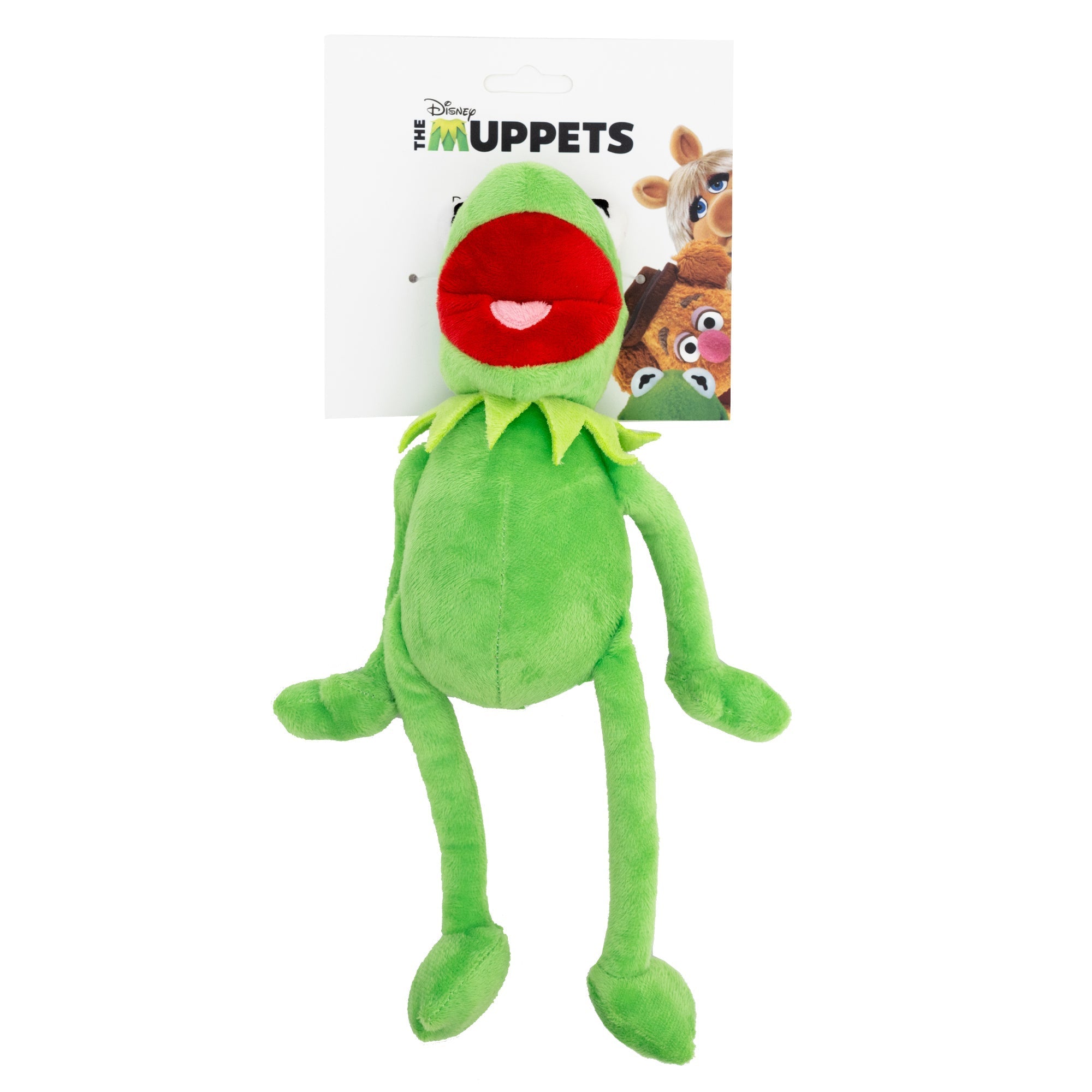 Dog Toy Squeaker Plush - The Muppets Kermit the Frog Full Body Pose 