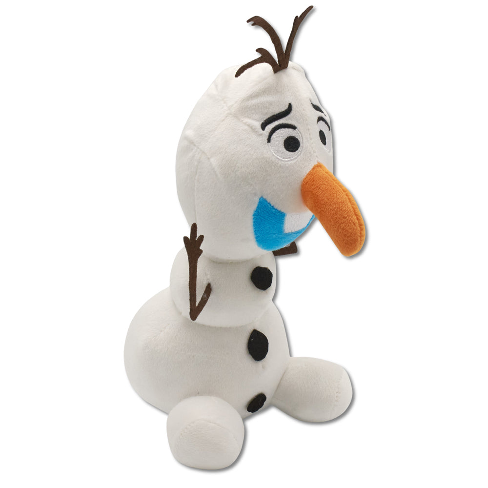 Dog Toy Squeaker Plush - Frozen Olaf Surprised Sitting Pose | HT Animal Supply