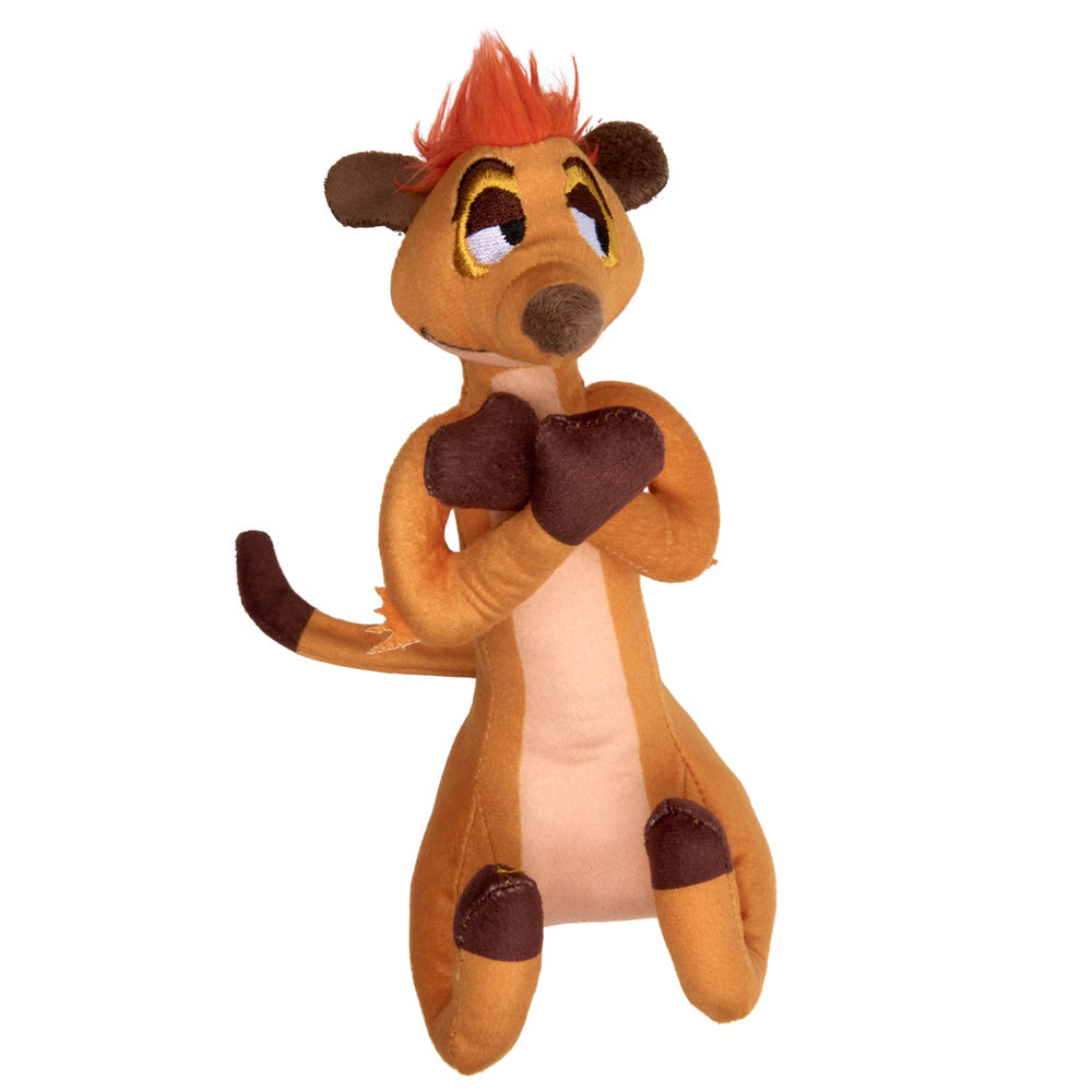 Buckle-Down Disney The Lion King Timon Pose Squeaky Plush Dog Toy