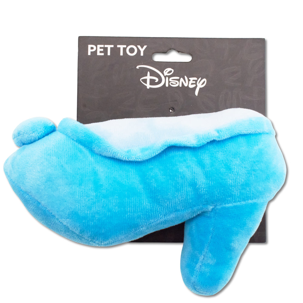 Dog Toy Squeaker Plush - Cinderella Slipper Replica Light Blue | HT Animal Supply