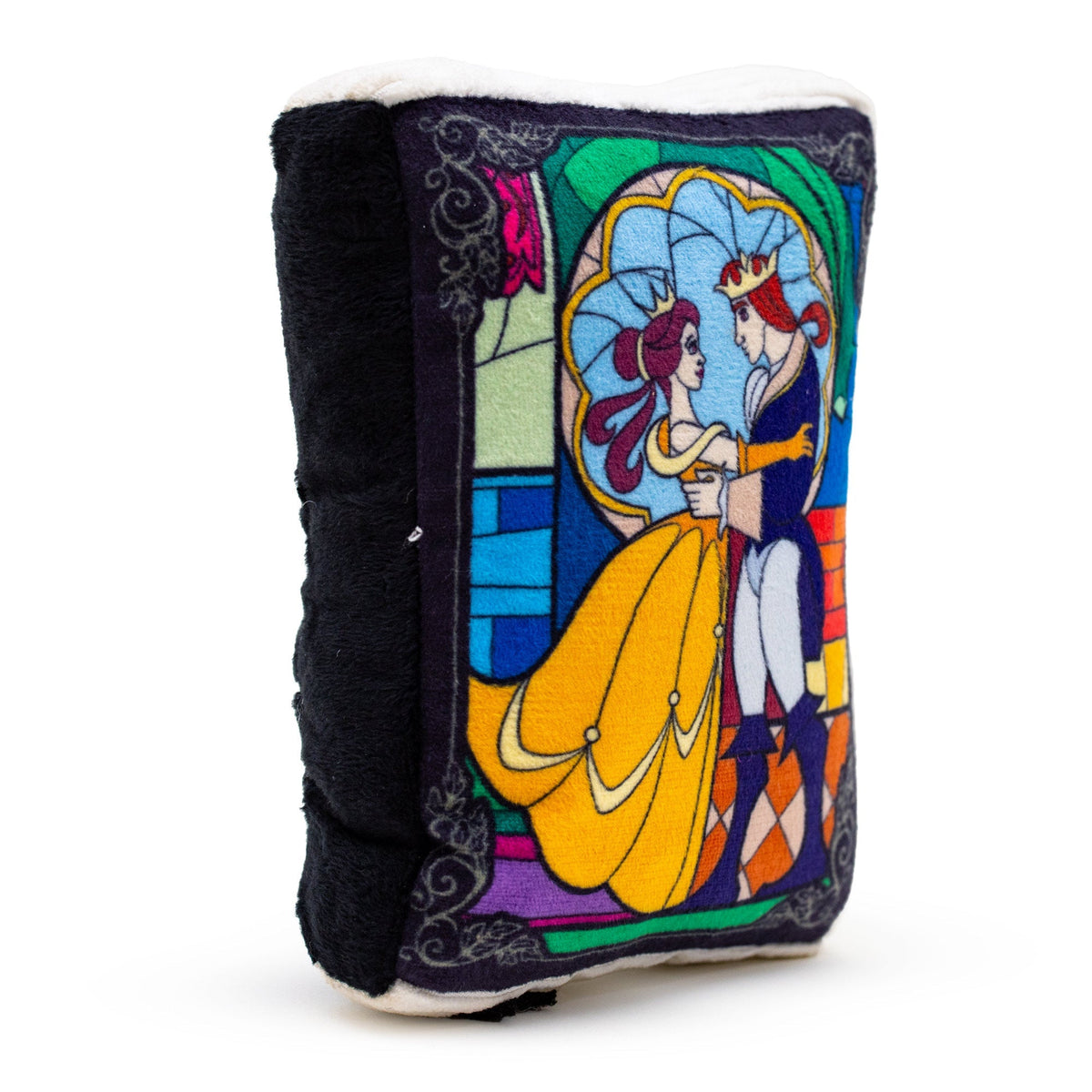 Dog Toy Squeaker Plush - Disney Beauty and the Beast Book Replica 