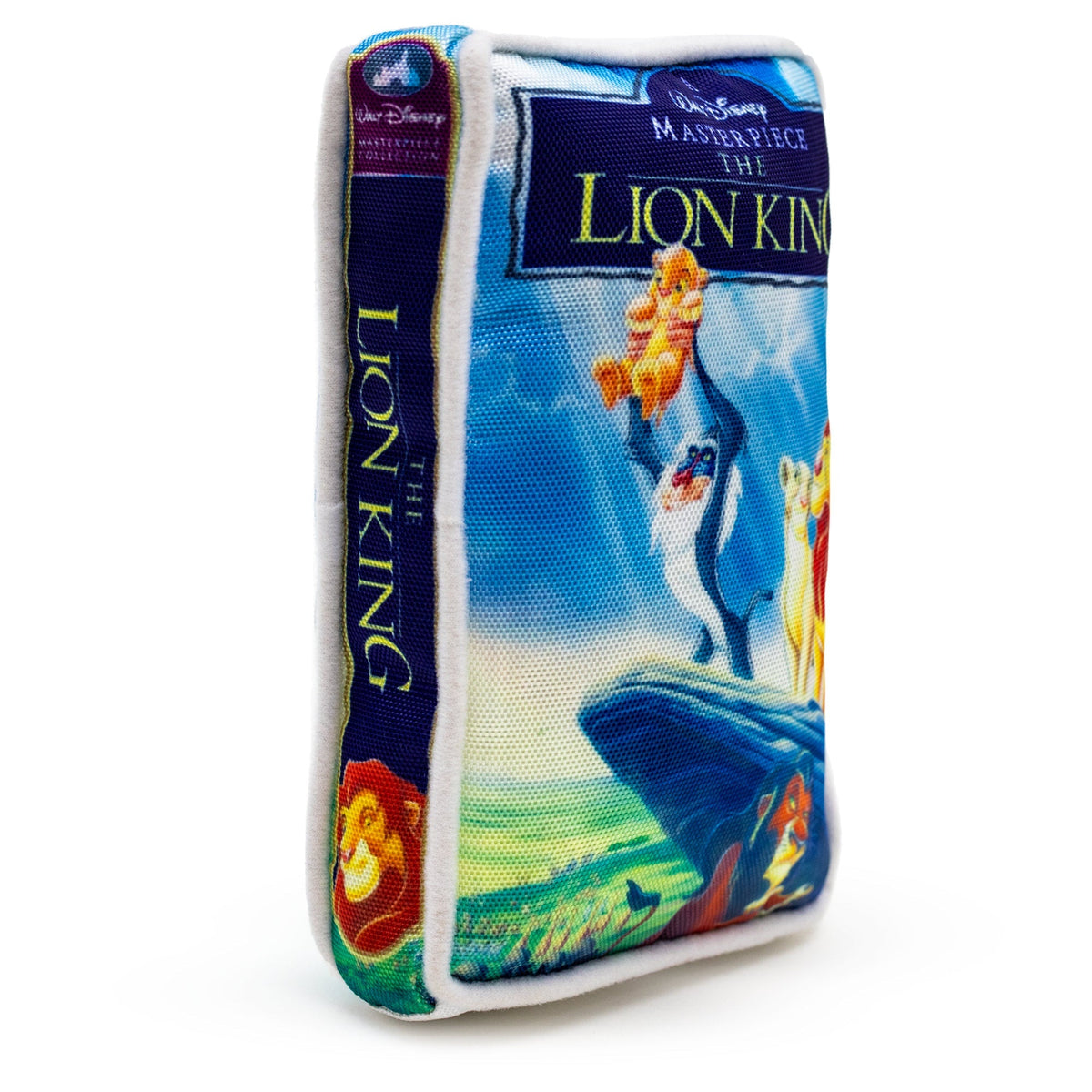 Dog Toy Squeaker Plush - Disney The Lion King VHS Tape Replica 