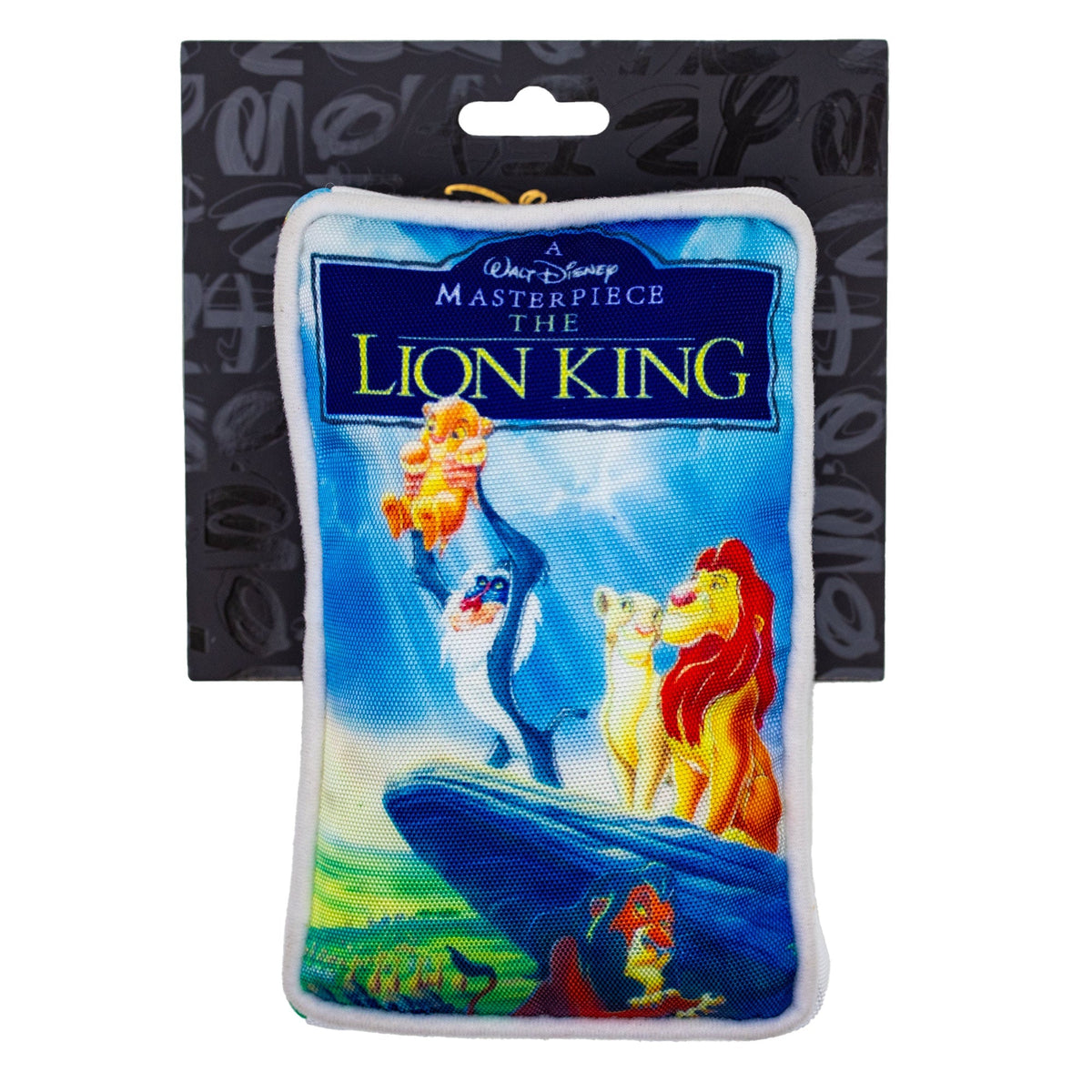 Dog Toy Squeaker Plush - Disney The Lion King VHS Tape Replica 