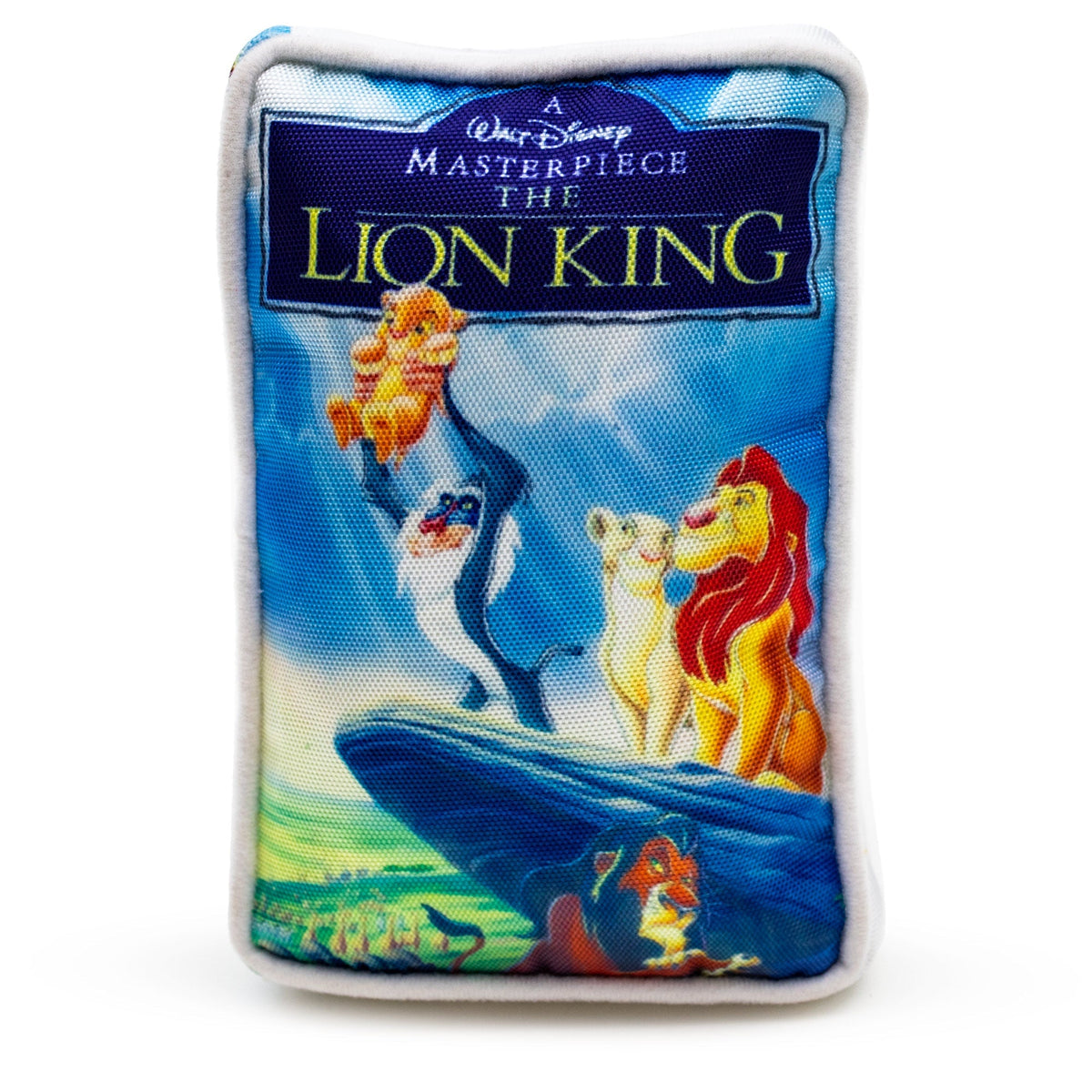 Dog Toy Squeaker Plush - Disney The Lion King VHS Tape Replica 