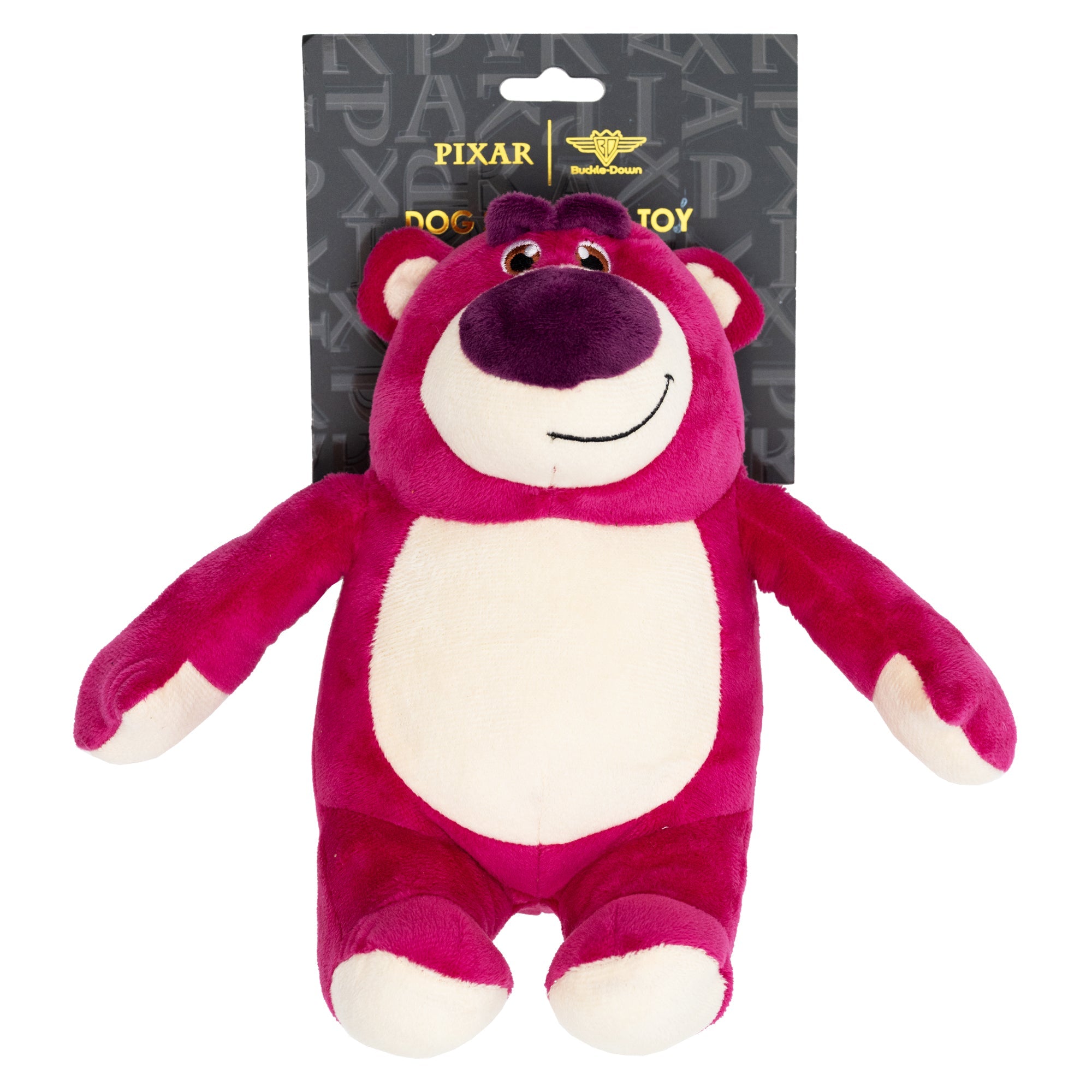 Dog Toy Squeaker Plush - Pixar Toy Story Lotso Full Body Pose