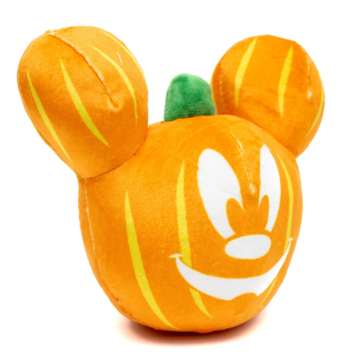 Dog Toy Squeaker Plush - Disney Halloween Mickey Mouse Pumpkin Face 