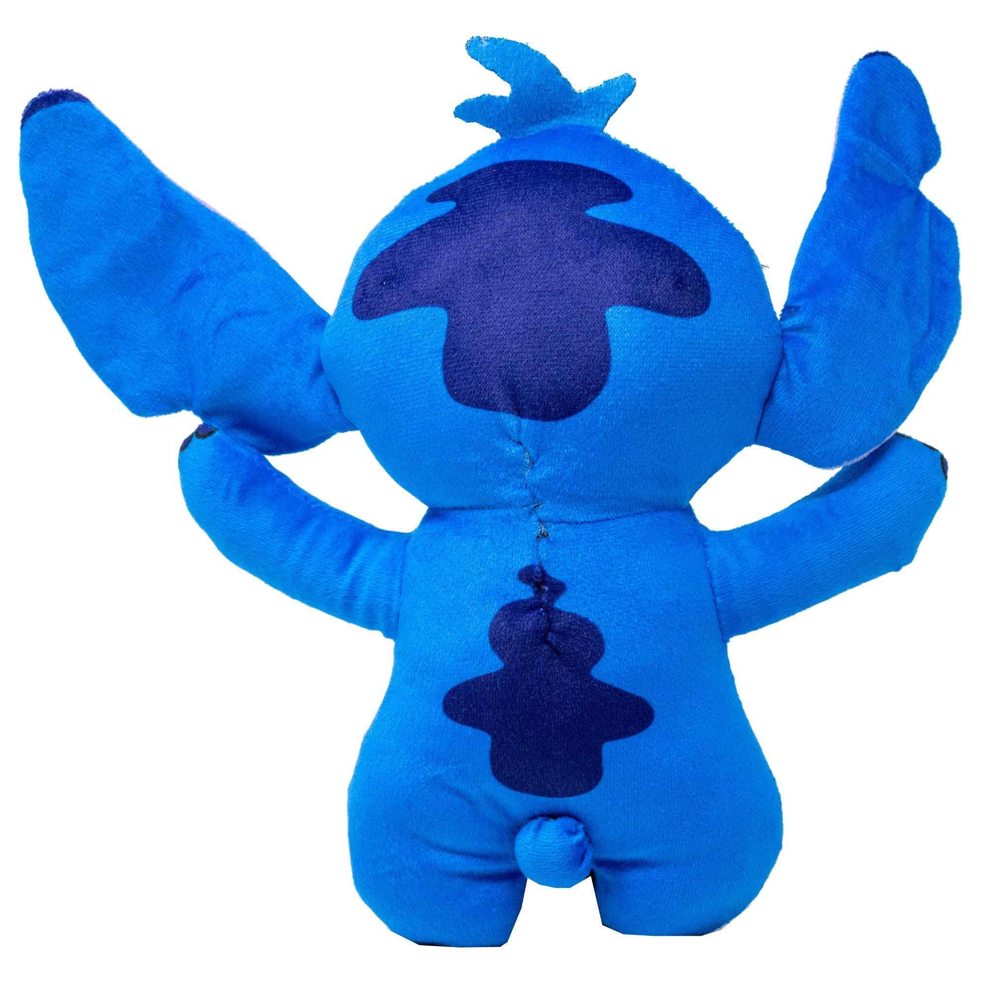 Buckle-Down Lilo and Stitch Stitch Arms Up Full Body Standing Pose Squeaker Plush Dog Toy