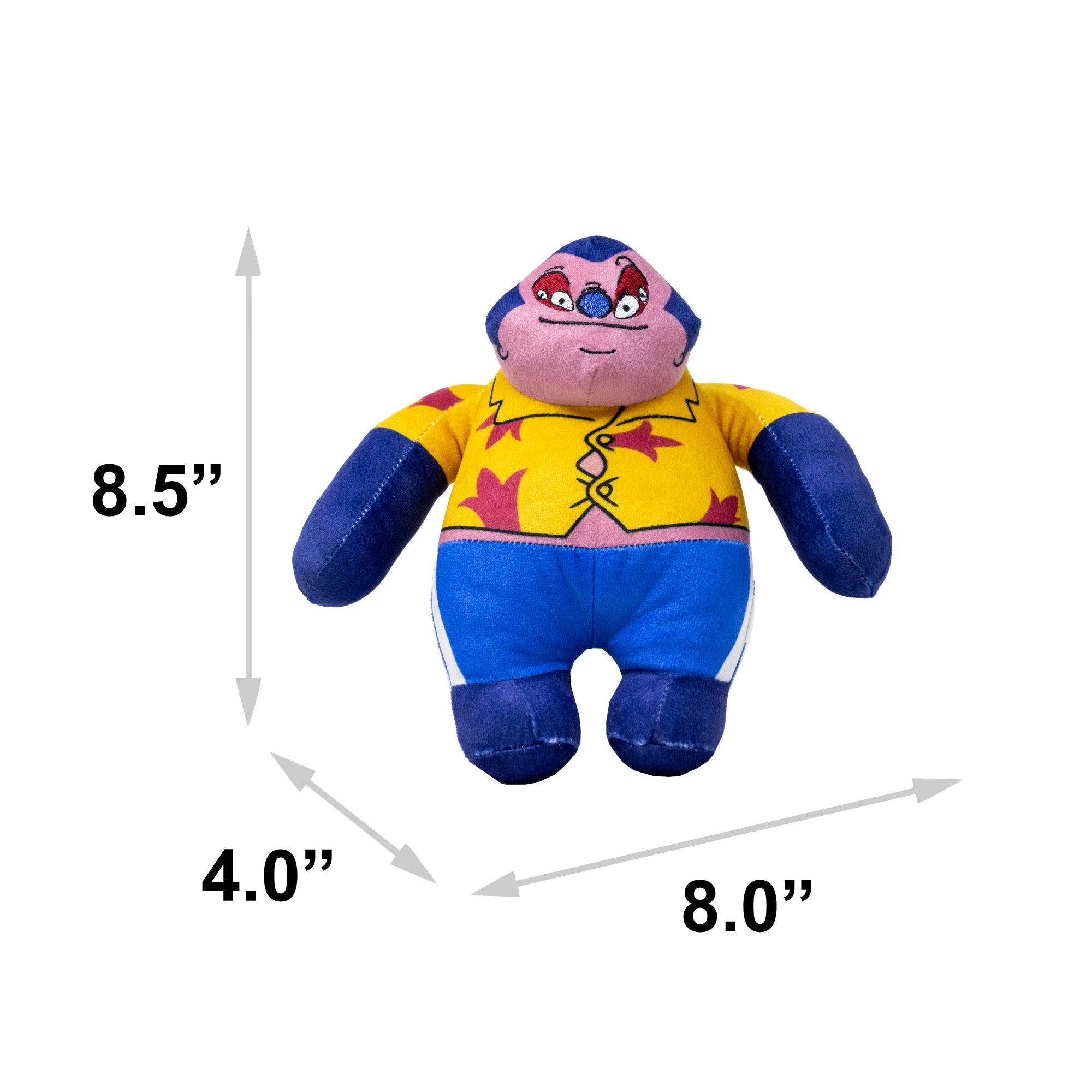 Dog Toy Squeaker Plush - Lilo and Stitch Stitch Jumba Full Body Standing Pose - HT Animal Supply