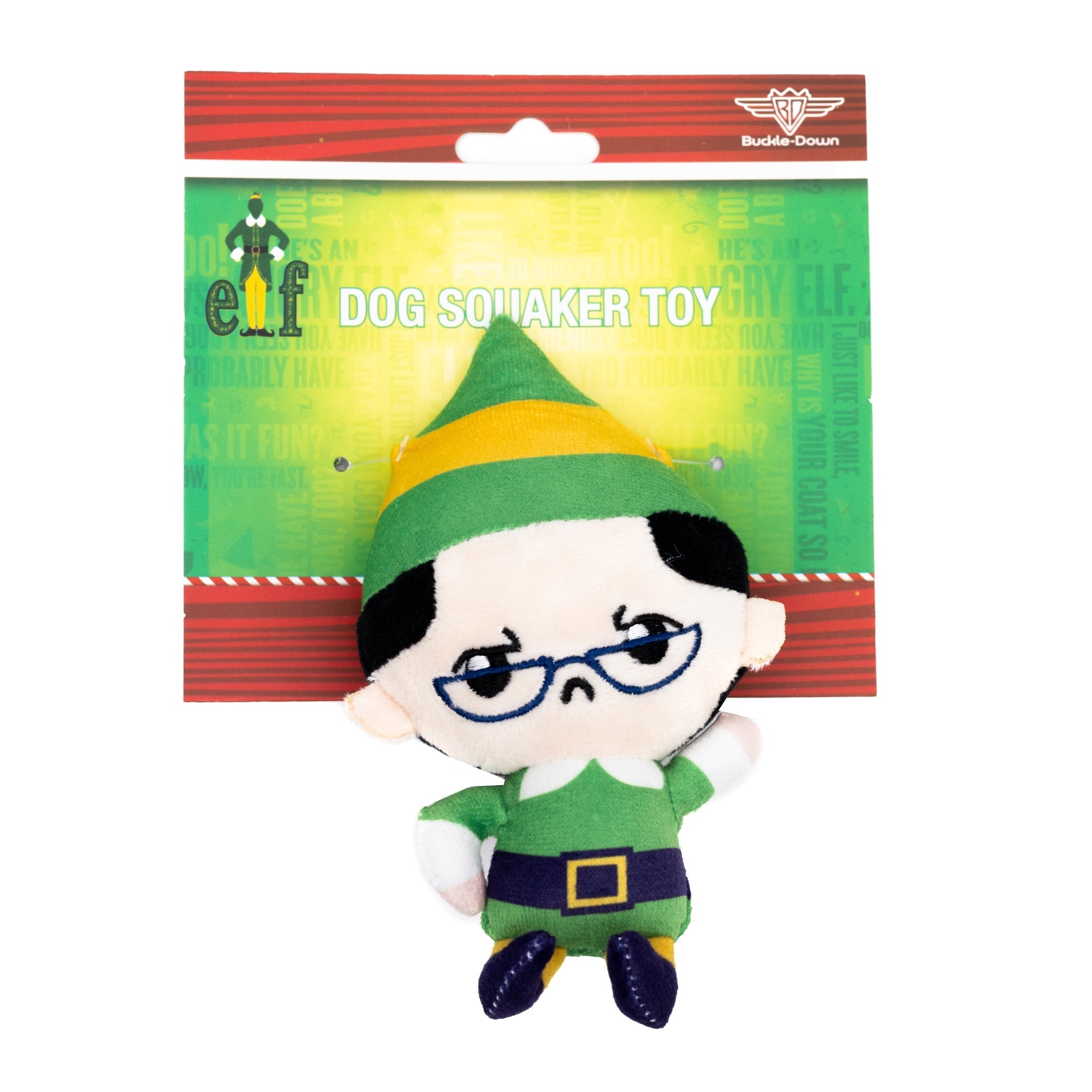 Dog Toy Squeaker Plush - Elf Chibi Papa Elf Full Body Pose 
