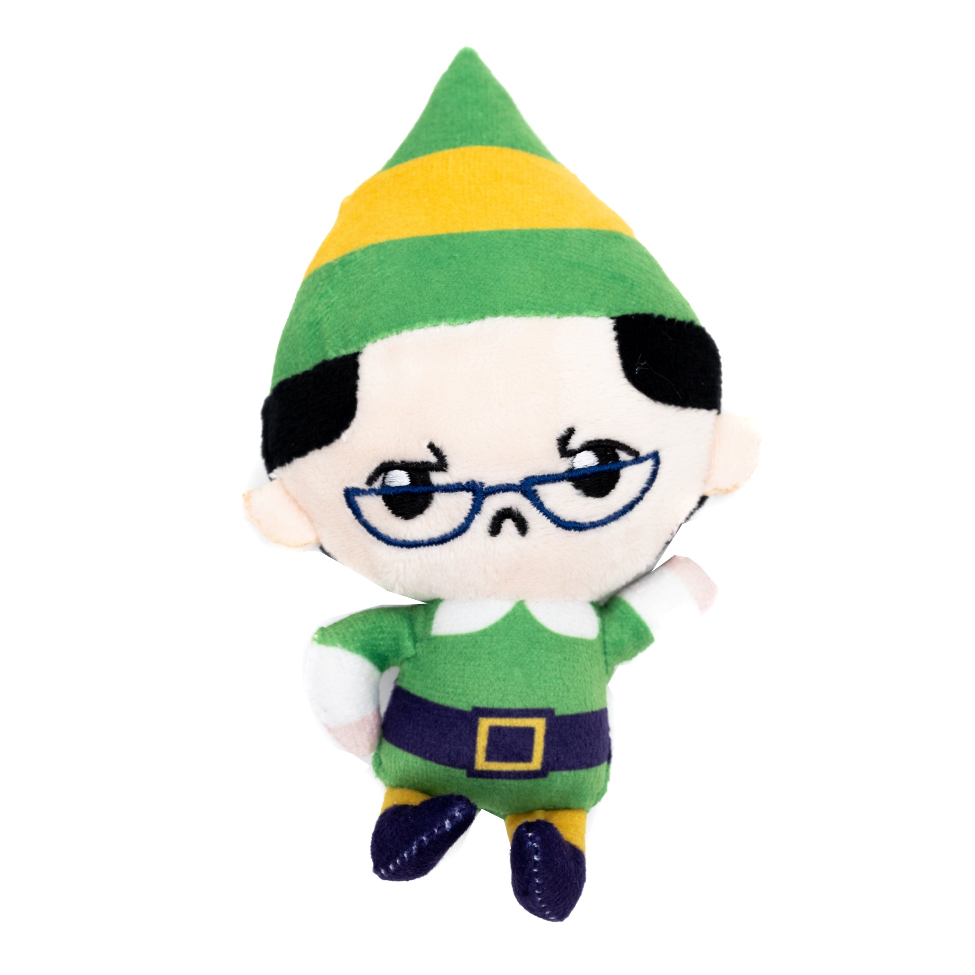 Dog Toy Squeaker Plush - Elf Chibi Papa Elf Full Body Pose 
