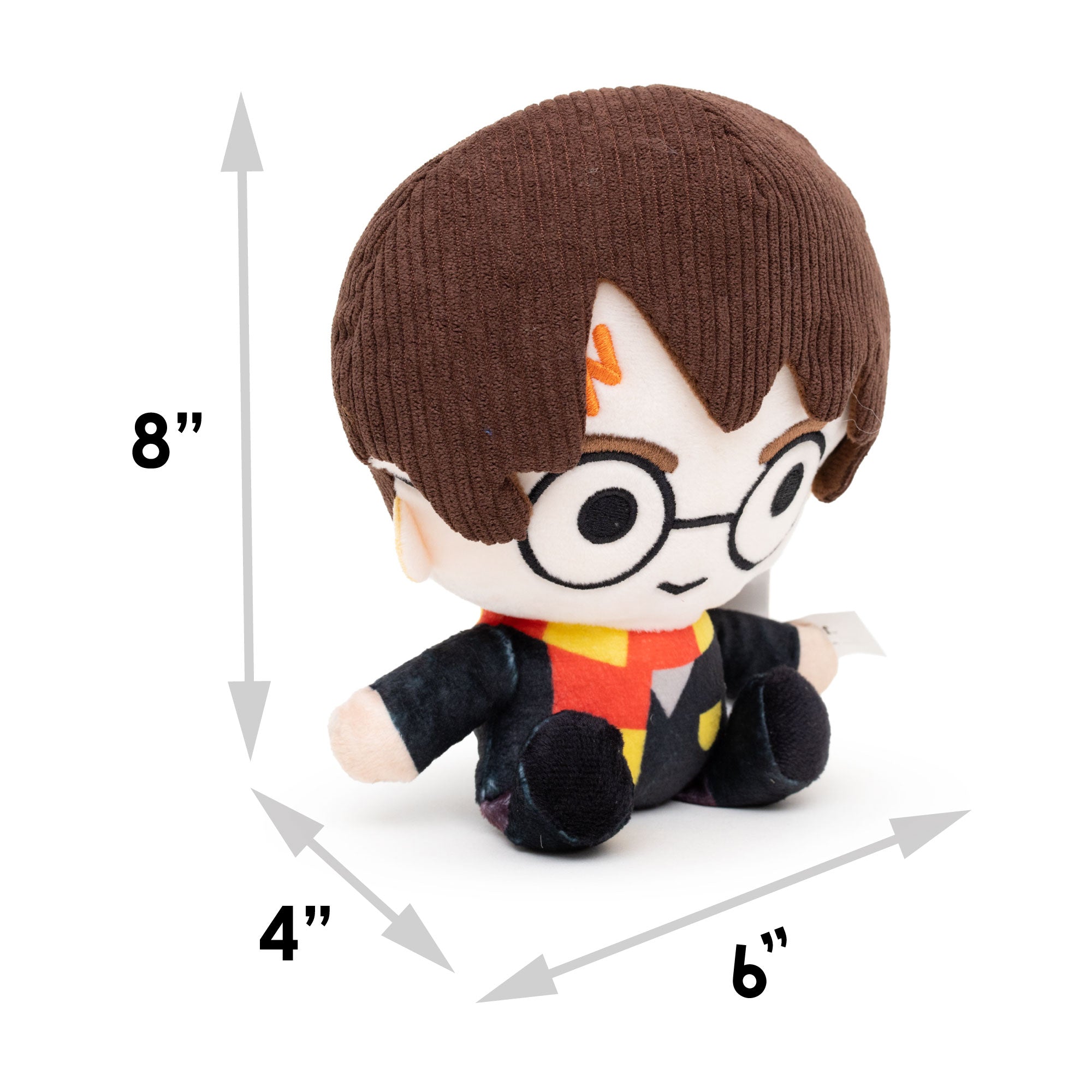 Dog Toy Squeaker Plush - Harry Potter Standing Charm Full Body Pose 