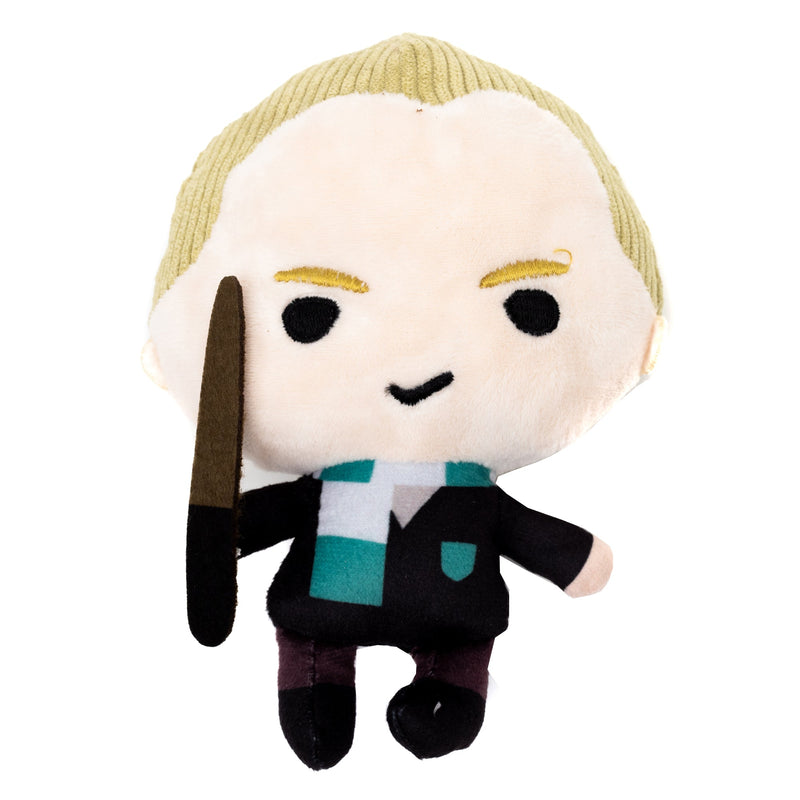 Dog Toy Squeaker Plush - Harry Potter Draco Malfoy Standing Charm Full Body Pose 