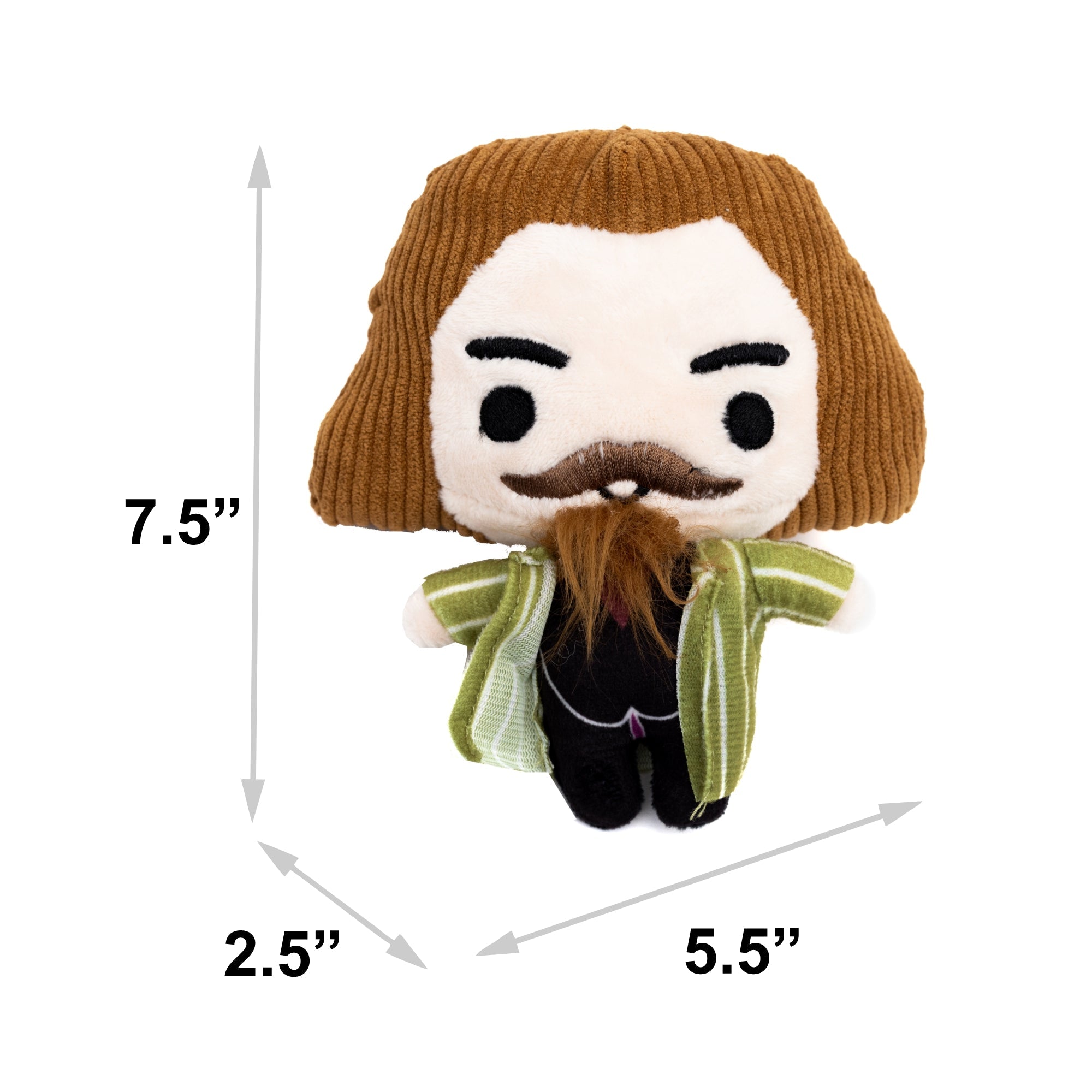 Dog Toy Squeaker Plush - Harry Potter Sirius Black Standing Charm Full Body Pose 
