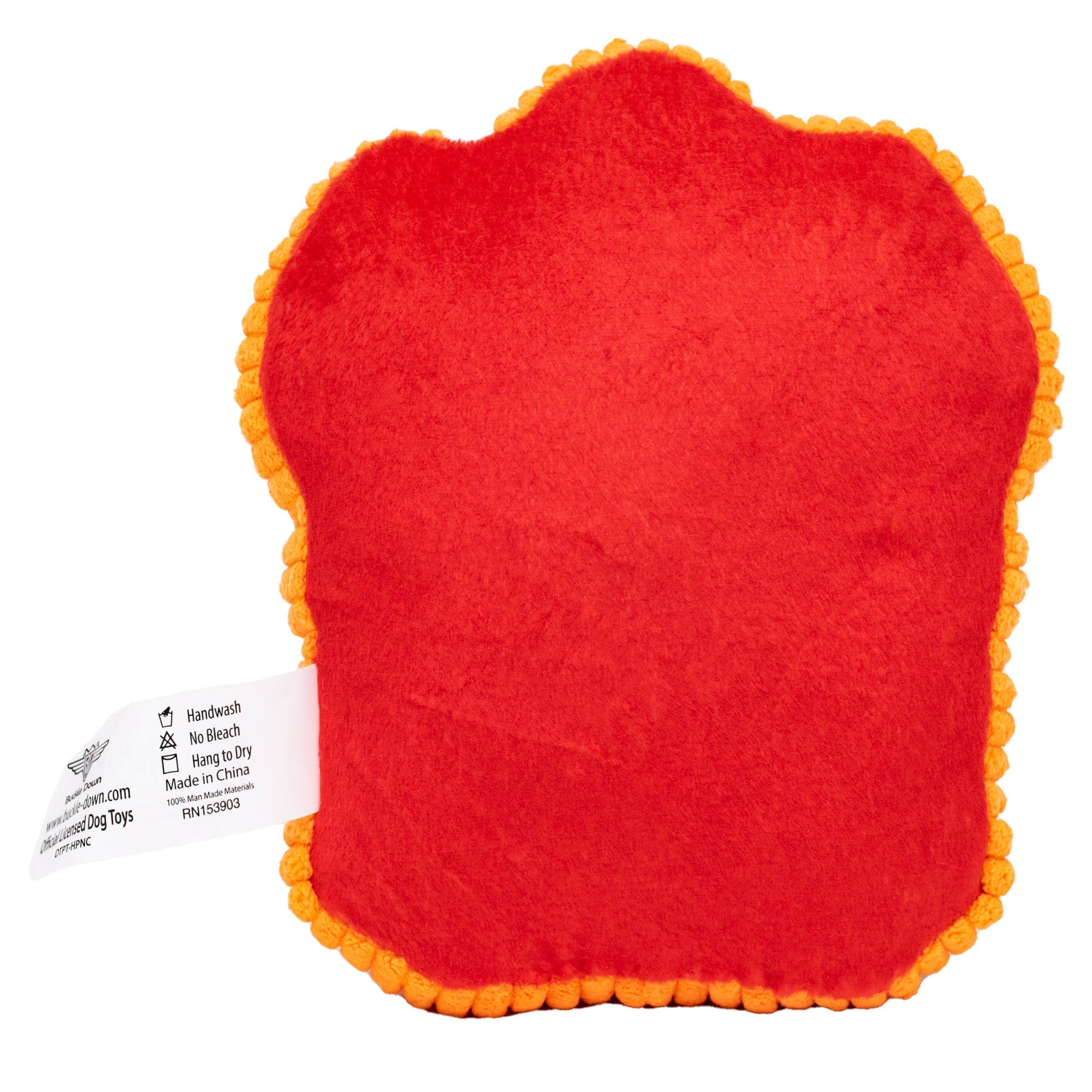 Dog Toy Squeaker Plush - Harry Potter Gryffindor Lion Charm Crest Red 