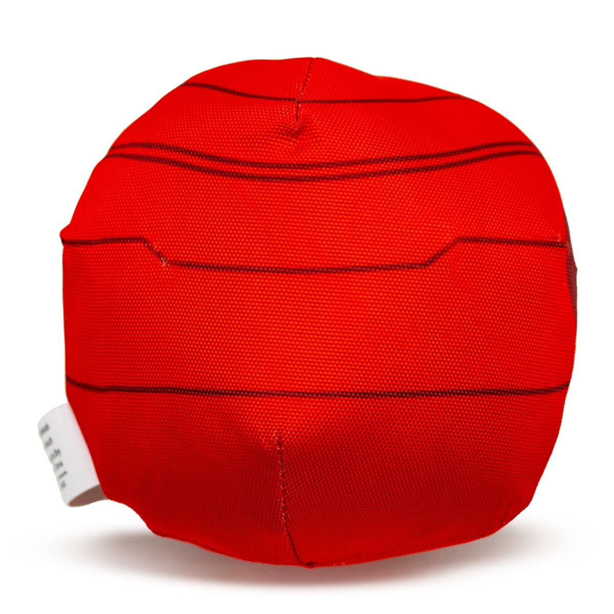 Dog Toy Ballistic Squeaker - Iron Man Face Red 