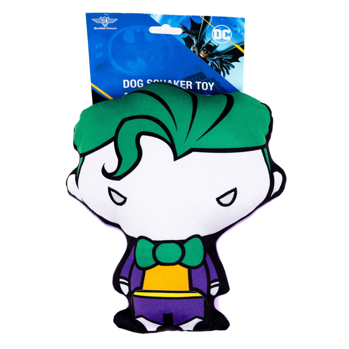 Dog Toy Squeaker Plush - DC Comics Chibi Joker Standing Pose 