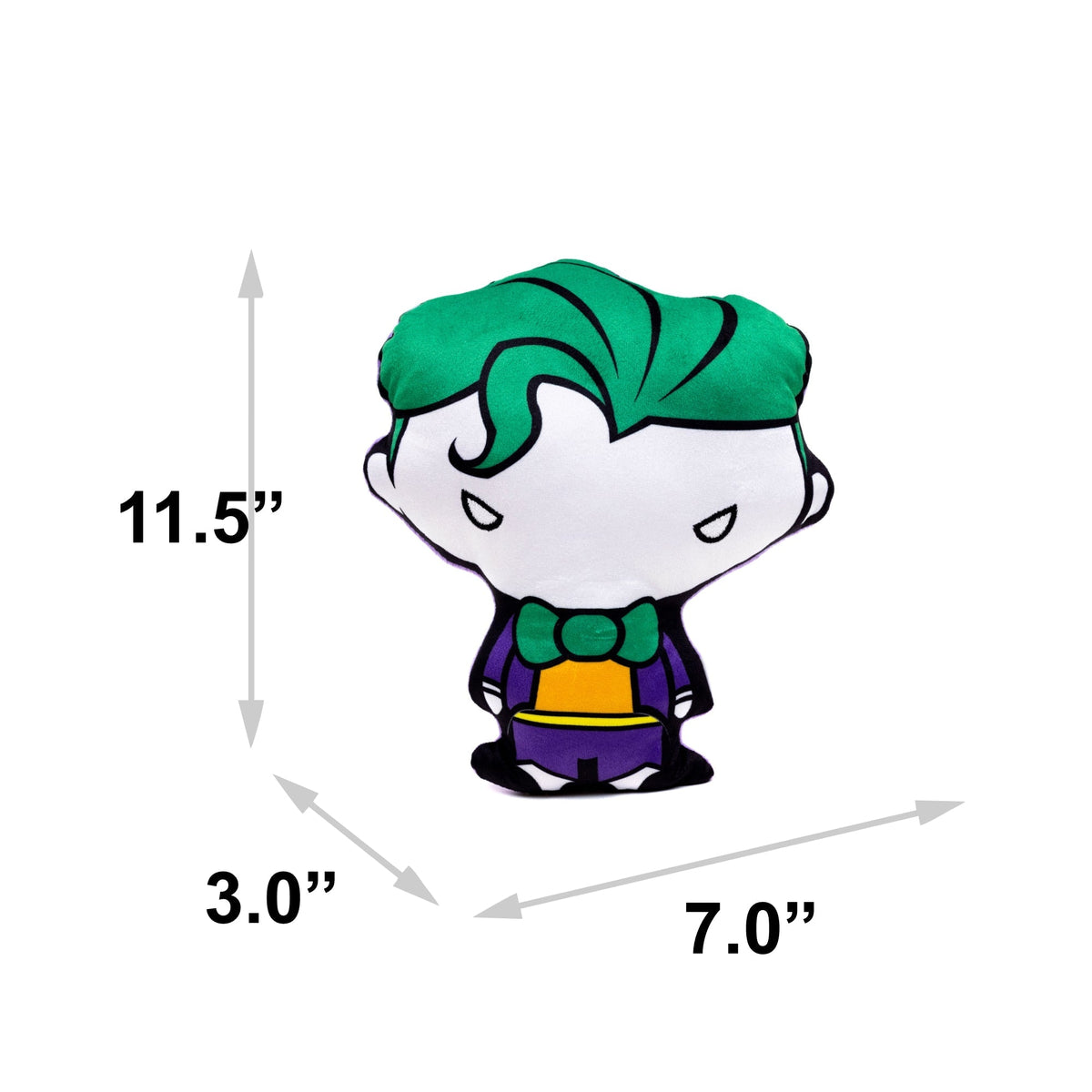Dog Toy Squeaker Plush - DC Comics Chibi Joker Standing Pose 