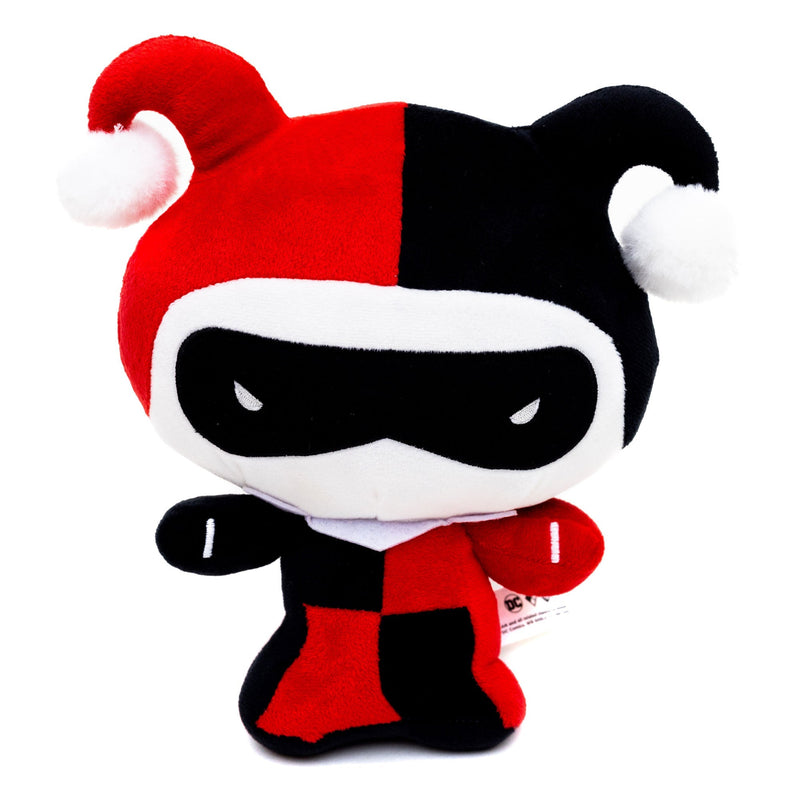 Dog Toy Squeaker Plush - DC Comics Chibi Harley Quinn Standing Pose 