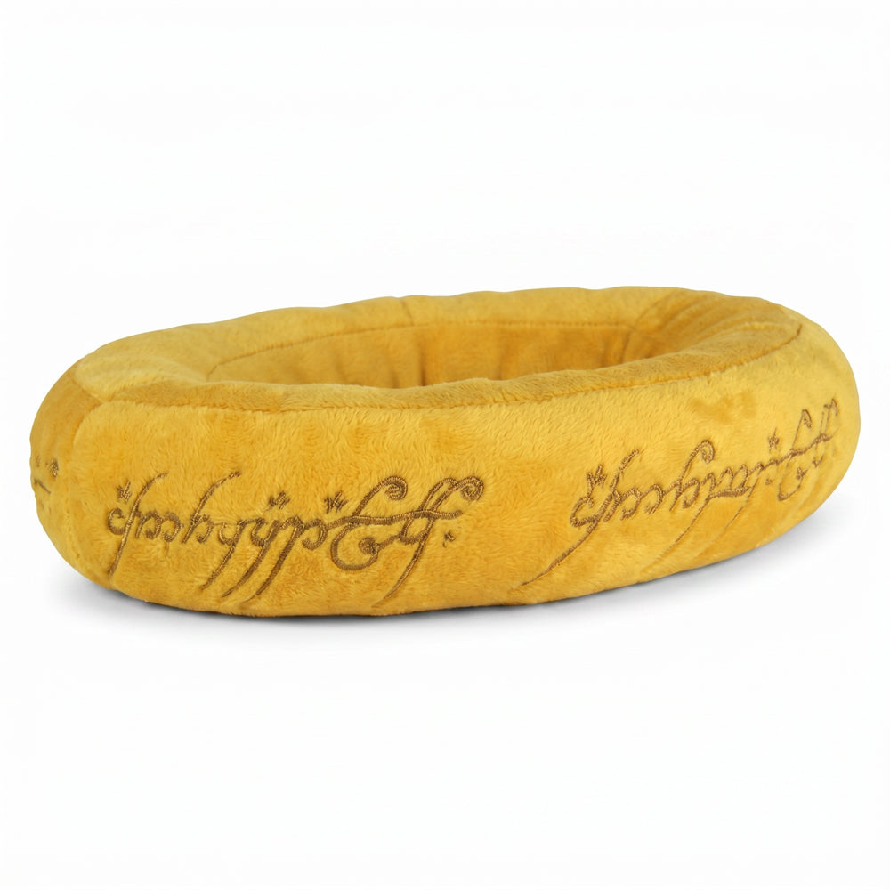 Buckle-Down The Lord of the Rings One Ring Golden Squeaky Plush Dog Toy