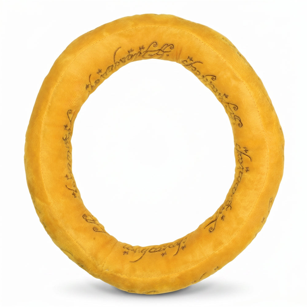Buckle-Down The Lord of the Rings One Ring Golden Squeaky Plush Dog Toy