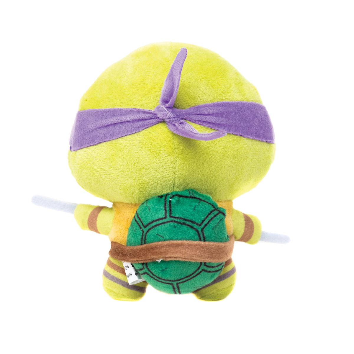 Dog Toy Squeaker Plush - Teenage Mutant Ninja Turtles Donatello Full Body Staff Pose Purple 