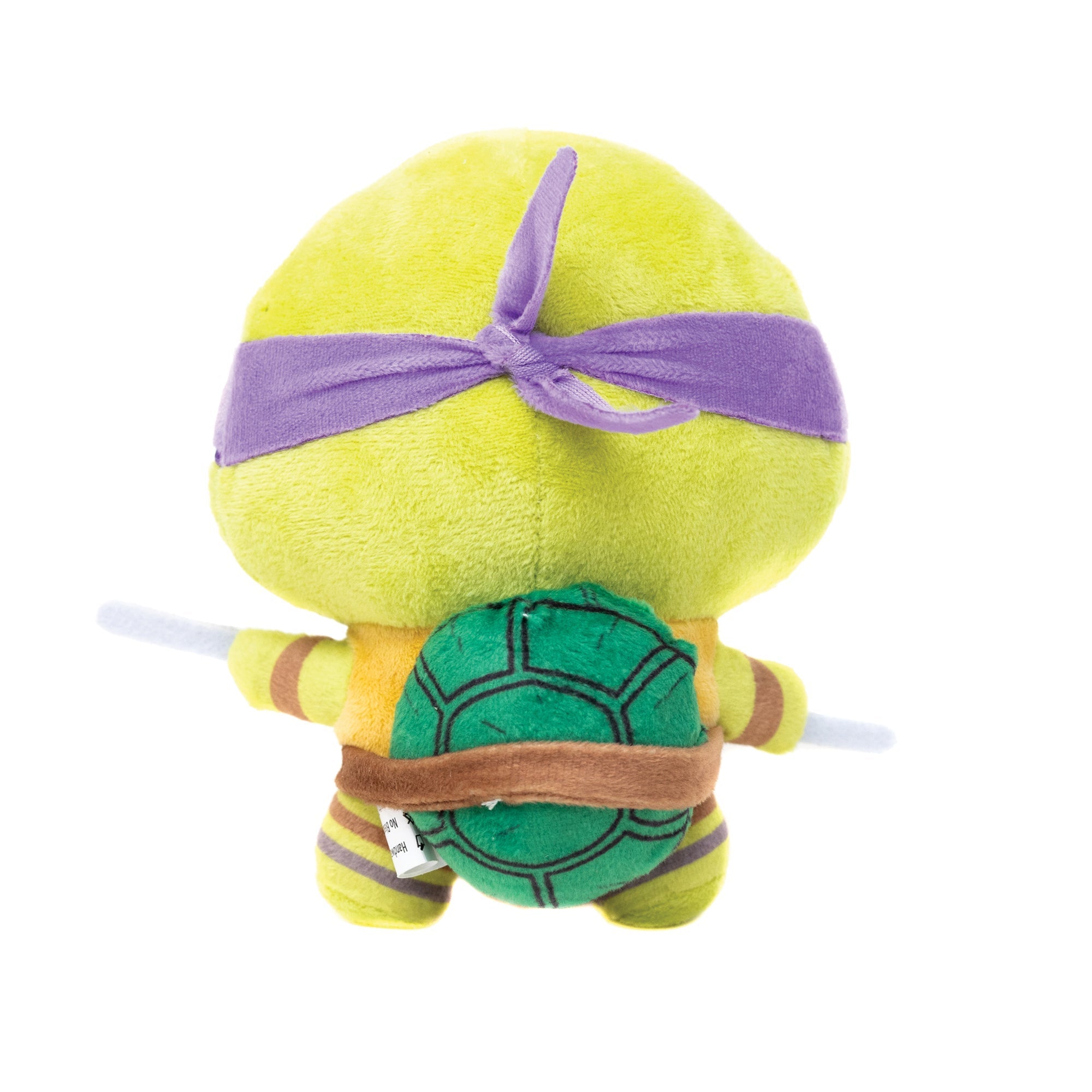 Dog Toy Squeaker Plush - Teenage Mutant Ninja Turtles Donatello Full Body Staff Pose Purple 