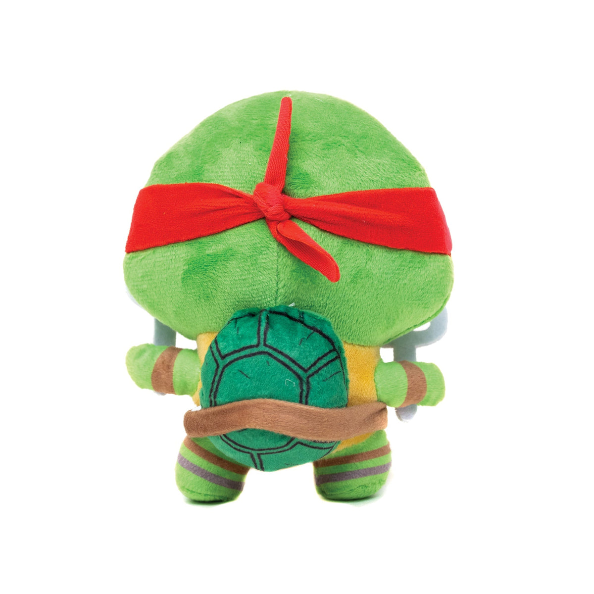 Dog Toy Squeaker Plush - Teenage Mutant Ninja Turtles Raphael Full Body Sais Pose Red 