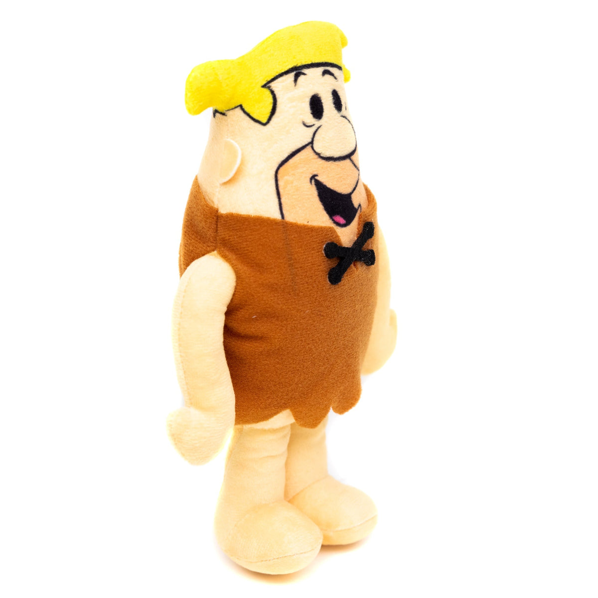 Dog Toy Squeaker Plush - Cocoa Pebbles The Flintstones Barney Rubble Full Body Pose 