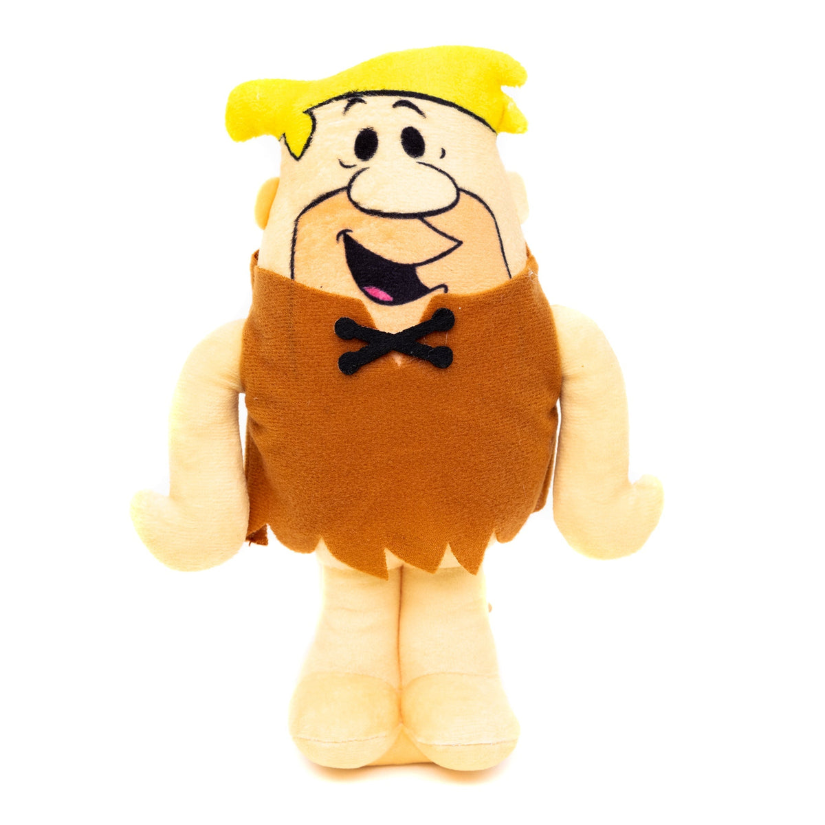 Dog Toy Squeaker Plush - Cocoa Pebbles The Flintstones Barney Rubble Full Body Pose 