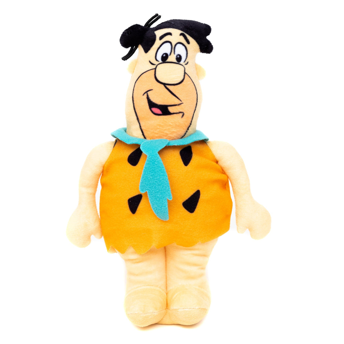 Dog Toy Squeaker Plush - Cocoa Pebbles The Flintstones Fred Flintstone Full Body Pose 