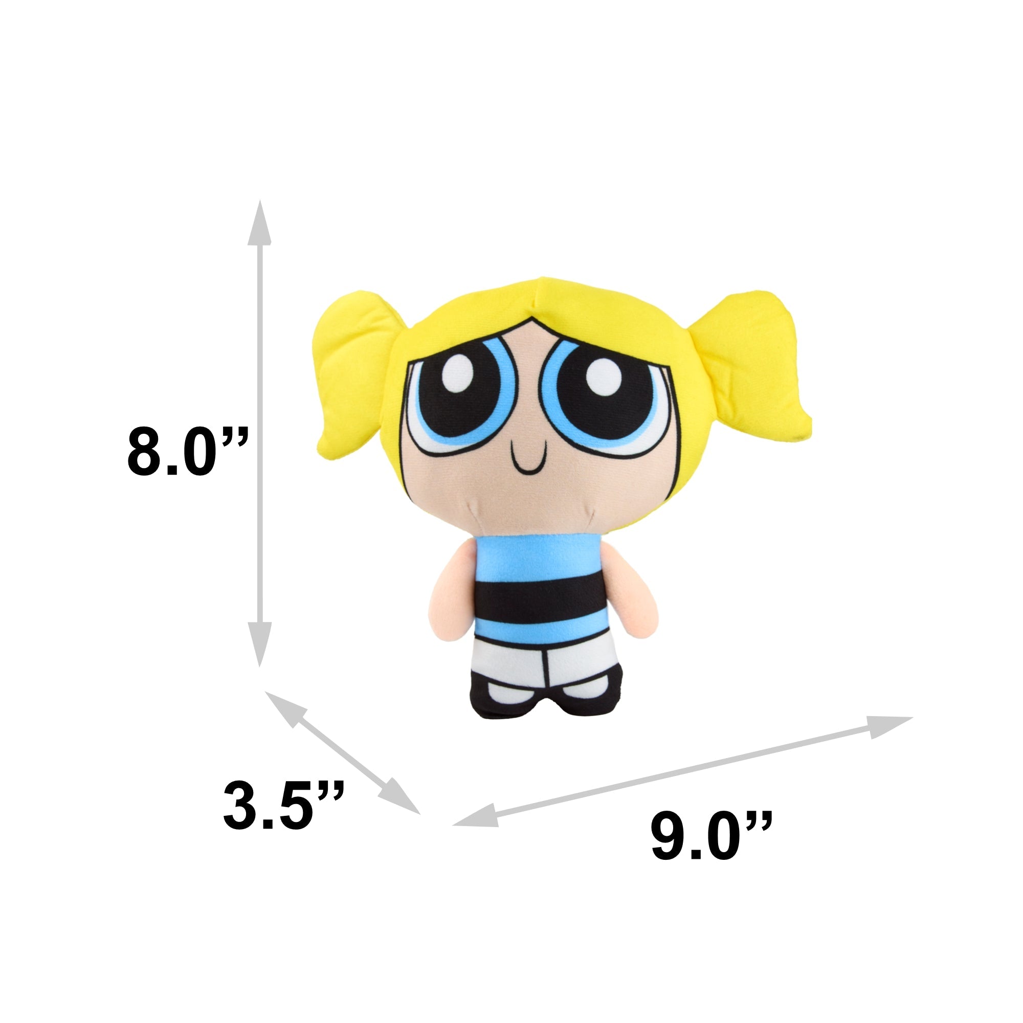 Dog Toy Plush - The Powerpuff Girls Bubbles Full Body Pose