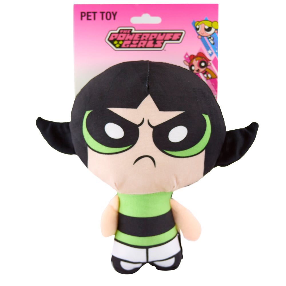 Dog Toy Plush - The Powerpuff Girls Buttercup Full Body Pose