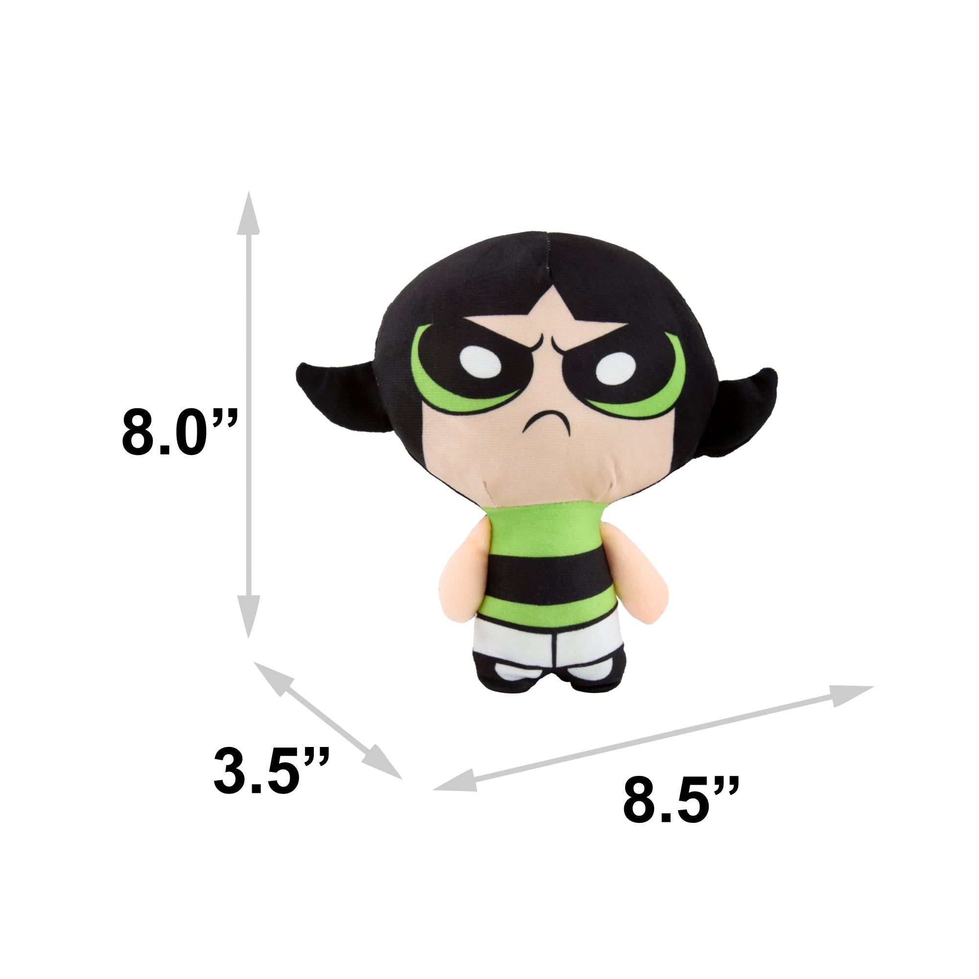 Dog Toy Plush - The Powerpuff Girls Buttercup Full Body Pose