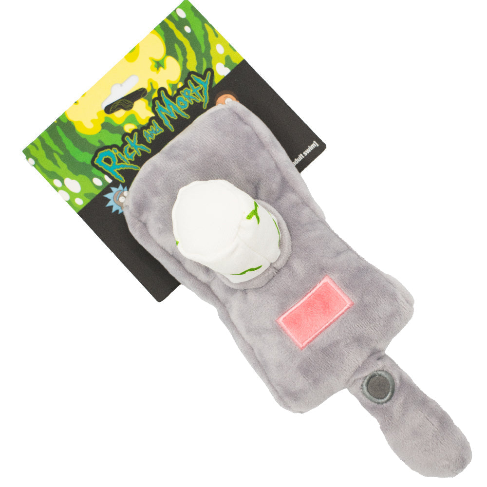 Dog Toy Squeaker Plush - Rick and Morty Portal Gun 