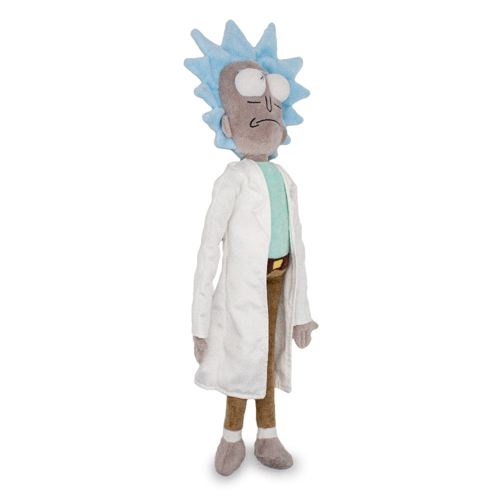 Dog Toy Squeaker Plush - Rick and Morty Standing Rick Full Body Pose 