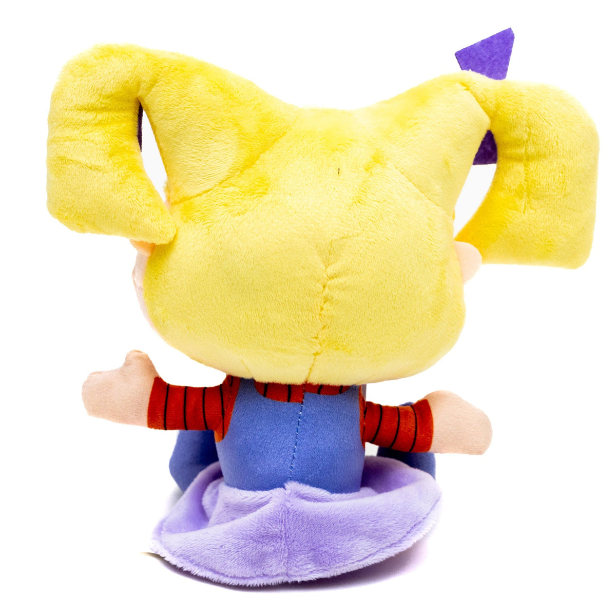 Dog Toy Squeaker Plush - Rugrats Angelica Pickles Full Body Sitting Pose 
