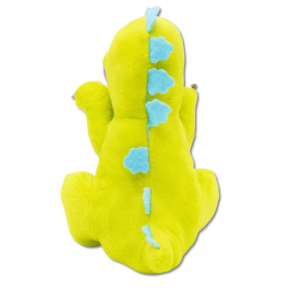 Buckle-Down Rugrats Reptar Full Body Pose Squeaker Plush Dog Toy