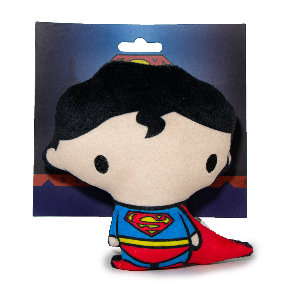 Dog Toy Plush - Chibi Superman Standing Pose 