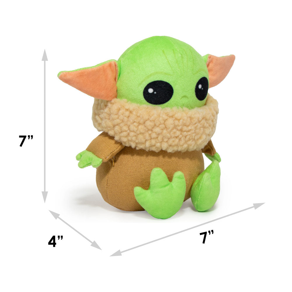Dog Toy Squeaky Plush - Star Wars The Child Sitting Pose 